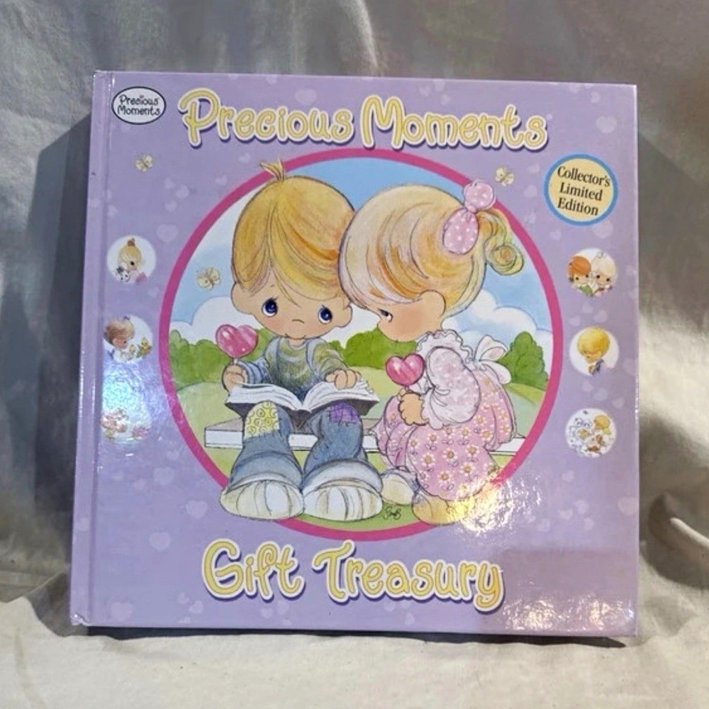 Precious Moments Gift Treasury Baby Keepsake Book/Album, Purple, Unisex